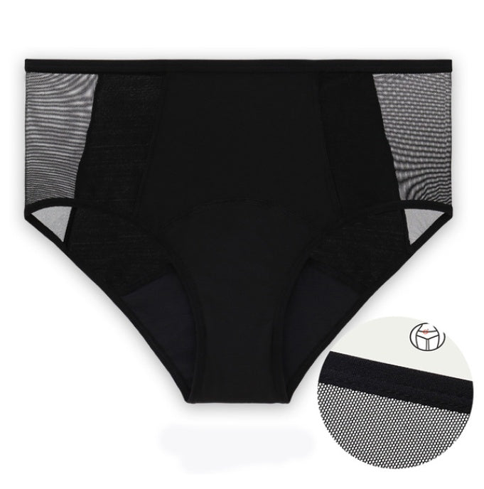 Leak Proof Menstrual Panties noir uniqmene