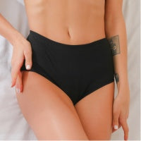 Leak Proof Menstrual Panties noir uniqmene