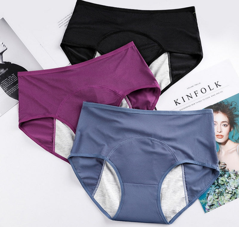 5PCS Menstrual Underwear Women Leak Proof Panties 5p