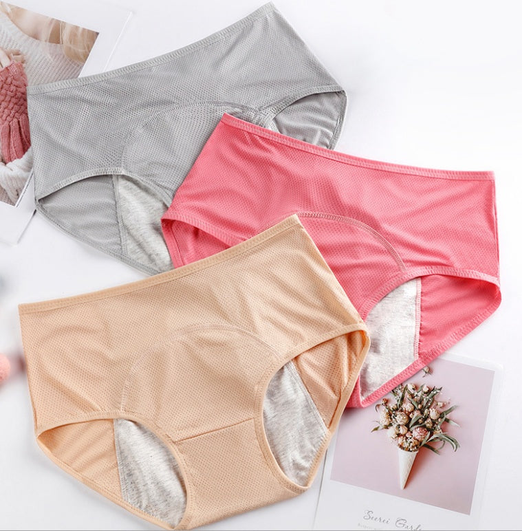 5PCS Menstrual Underwear Women Leak Proof Panties 5p