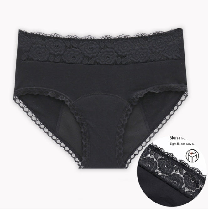 Leak Proof Menstrual Panties noir uniqmene