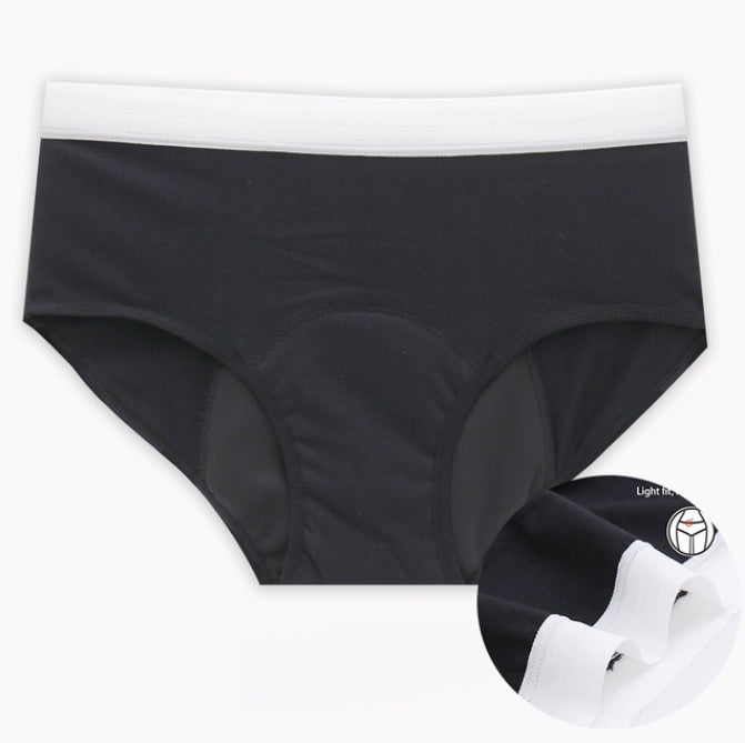 Leak Proof Menstrual Panties noir uniqmene