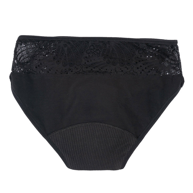 Women's Four-layer Leak-proof Menstrual Panties-free 1p noir