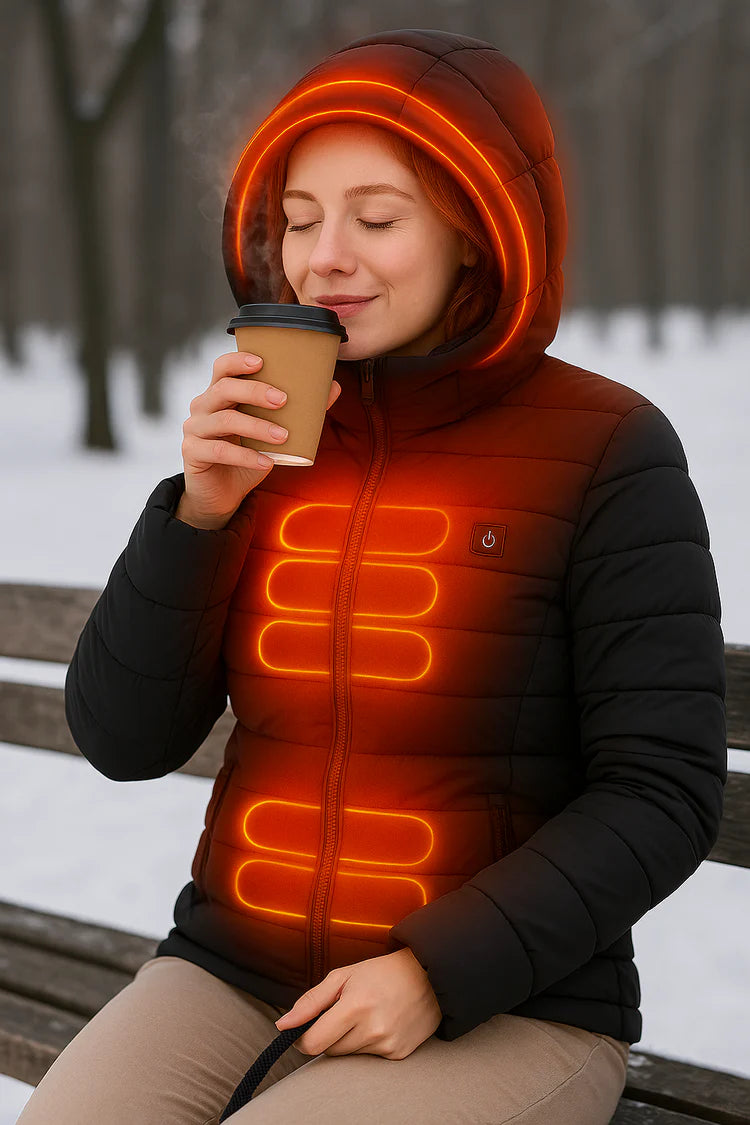 Veste Chauffante  Chaleur Instantanée,